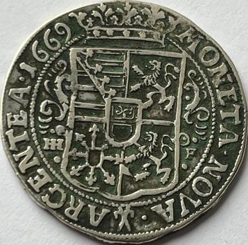 Maagdenburg zeldzame 1/3e thaler 1669 beschikbaar voor biedingen