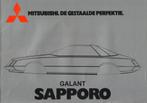 Folder Mitsubishi Sapporo 1979, Ophalen of Verzenden, Gelezen, Mitsubishi