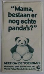 Sticker - WWF, Bedrijf of Vereniging, Zo goed als nieuw, Ophalen