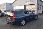 Volvo V70 2.3 T-5 Automaat 250 pk, Auto's, 1556 kg, Blauw, Leder en Stof, Blauw