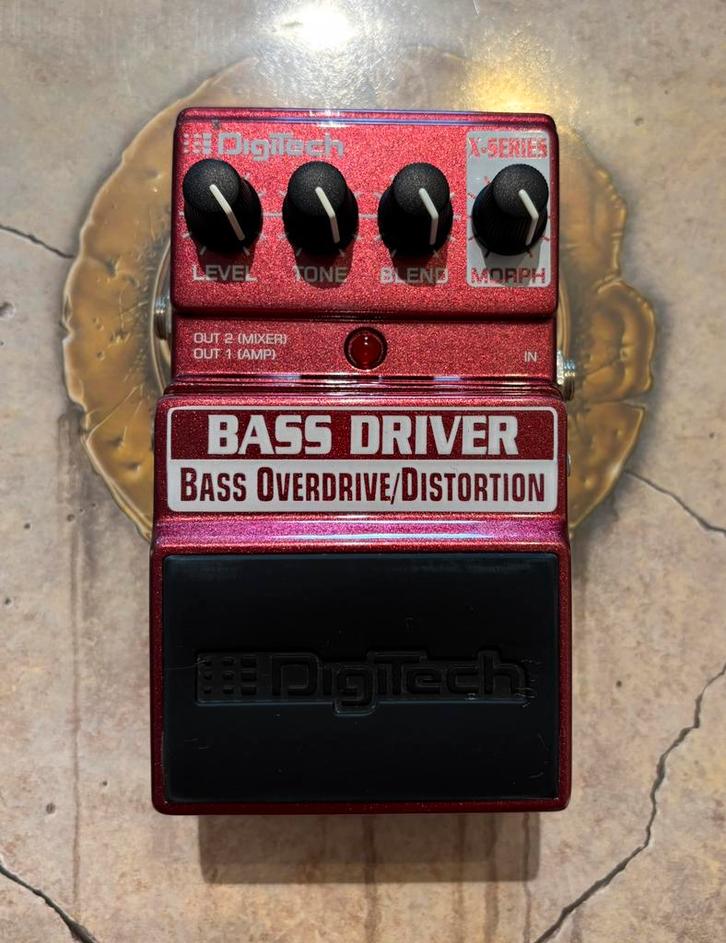 Digitech Bass Driver, Muziek en Instrumenten, Effecten, Gebruikt, Distortion, Overdrive of Fuzz, Ophalen of Verzenden