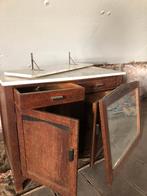 antiek commode kast met marmeren blad, Ophalen