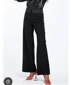 Studio Anneloes zwarte Lexie pinstripe broek travelstof mt L, Zwart, Maat 42/44 (L), Ophalen of Verzenden, Zo goed als nieuw