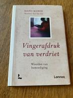 Manu Keirse - Vingerafdruk van verdriet, Boeken, Ophalen of Verzenden, Zo goed als nieuw, Manu Keirse
