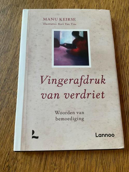 Manu Keirse - Vingerafdruk van verdriet, Boeken, Wetenschap, Zo goed als nieuw, Ophalen of Verzenden