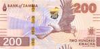 Zambia 200 Kwacha 2024 Unc pn 66a, Ophalen of Verzenden, Zambia, Los biljet