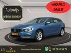 Volvo V60 1.6 T3 Momentum|150PK|NL AUTO|AUT|Trekhaak, Auto's, Stof, Zwart, 4 cilinders, 150 pk