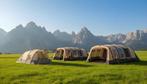 Glamping tent huren Nederland | snel opzetten | opblaasbaar, Ophalen, Nieuw, Tot en met 6