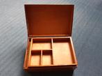 Antiek houten sieradenkistje - Vintage, Ophalen of Verzenden