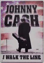 Johnny Cash vlag reclamebord van metaal wandbord deco