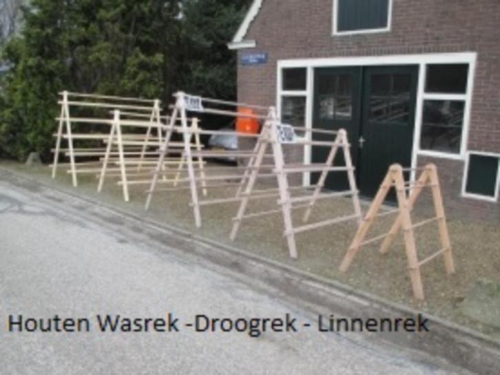[ Rak ] Grenen houten Wasrek - Droogrek - Linnenrek, Tuin en Terras, Droogmolens en Wasrekken, Nieuw, Overige typen, Ophalen of Verzenden
