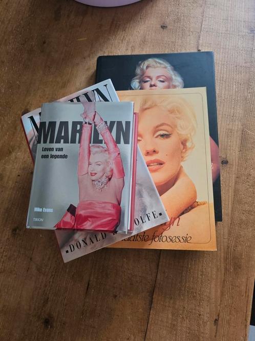 Vintage Marilyn Monroe boeken, Boeken, Biografieën, Zo goed als nieuw, Ophalen of Verzenden