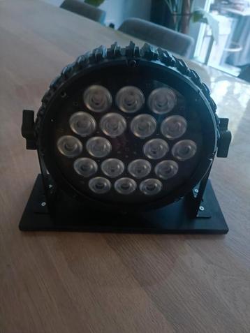 1x Showtec Compact led PAR 18 MKII beschikbaar voor biedingen
