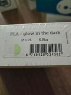 pla glow in the dark 1.75mm 0.5kg, Ophalen of Verzenden, Nieuw