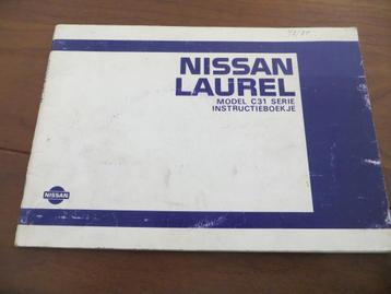 Instructieboek Nisaan Laurel C31-serie 1984, 1983