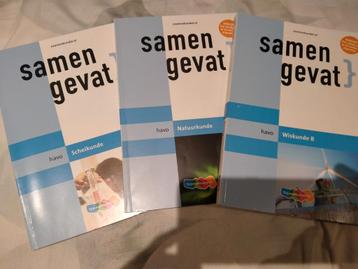Examenbundel HAVO Wiskunde B, Natuurkunde, Scheikunde beschikbaar voor biedingen