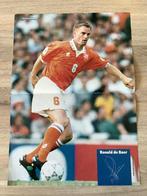 Poster Ronald De Boer bij Oranje, Verzamelen, Sportartikelen en Voetbal, Ophalen of Verzenden, Zo goed als nieuw, Overige binnenlandse clubs