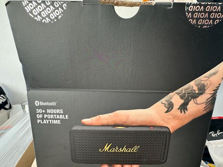 Marshall Emberton II Bluetooth Speaker - Zo goed als nieuw!, Audio, Tv en Foto, Luidsprekers, Zo goed als nieuw, Overige typen