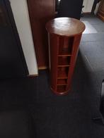 Draaiende Eiken Toren voor DVD's, CD's en Boeken, Huis en Inrichting, Kasten | Overige, Ophalen, Zo goed als nieuw