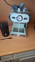 Silvercrest pistonmachine + bonenmaler, Ophalen, Zo goed als nieuw, Espresso apparaat