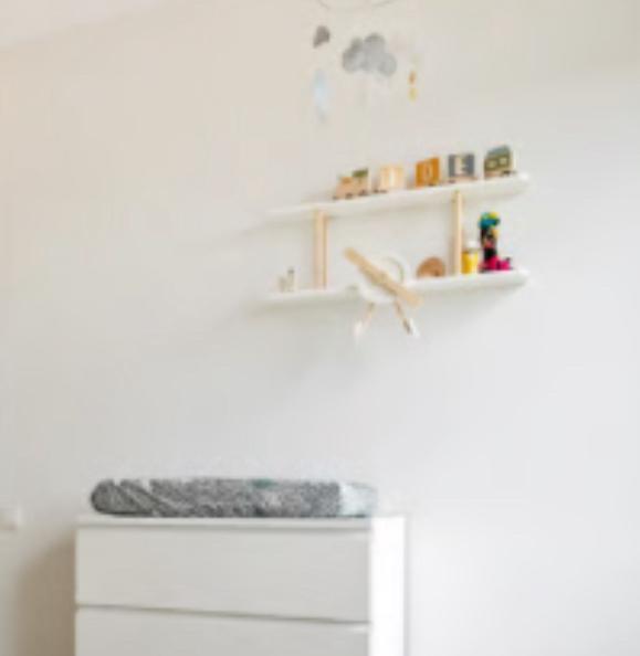 Vliegtuigplankje - petit amelie, Huis en Inrichting, Woonaccessoires | Wandplanken en Boekenplanken, Zo goed als nieuw, Ophalen of Verzenden