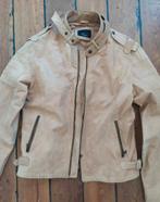 Heren jas. Echt leer. Maat S. Merk Zara, Beige, Ophalen of Verzenden, Zo goed als nieuw, Zara Man