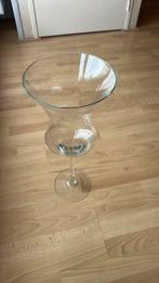 Vaas op voet., Huis en Inrichting, Woonaccessoires | Vazen, Ophalen, Overige kleuren, 50 tot 75 cm, Glas