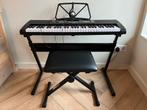 keyboardset MAX KB4 voor de beginner, Muziek en Instrumenten, Keyboards, 61 toetsen, Zo goed als nieuw, Met standaard, Ophalen