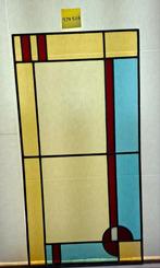Mondriaan Stijl Glas in Lood Paneel, Ophalen of Verzenden