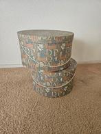 @ TOPDEAL B: 2  stijlvolle vintage hoedendozen @, Antiek en Kunst, Curiosa en Brocante, Ophalen