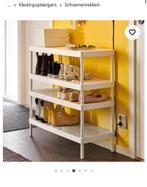 Schoenenrek IKEA wit metaal, Ophalen, Zo goed als nieuw