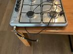 Bestron 4 pits gaskookplaat incl elektronische ontsteking, Witgoed en Apparatuur, Kookplaten, Zo goed als nieuw, Inbouw, Gas, 4 kookzones