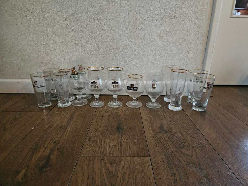 Hertog Jan glazen, Ophalen of Verzenden