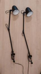 IKEA SKURUP Bureau/Wandlampen Set - Incl. LED lampen, Ophalen of Verzenden, Zo goed als nieuw, Industrieel zwar, 75 cm of meer