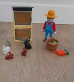 Playmobil 4491 Konijnenhok met Boer en Konijnen, Ophalen, Gebruikt, Complete set