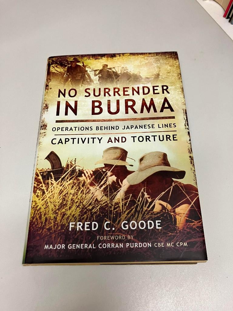 No surrender in Burma Goode, Ophalen of Verzenden, Tweede Wereldoorlog, Gelezen, Algemeen
