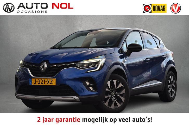 Renault Captur 1.0 TCe 100 Intens | Half Leer | Camera | Cli, Auto's, Renault, Bedrijf, Te koop, Captur, ABS, Airbags, Airconditioning