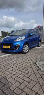 Peugeot 107 1.0 5-deurs | Airco | APK 2026 | Bluetooth, Auto's, Voorwielaandrijving, Stof, Metallic lak, Blauw
