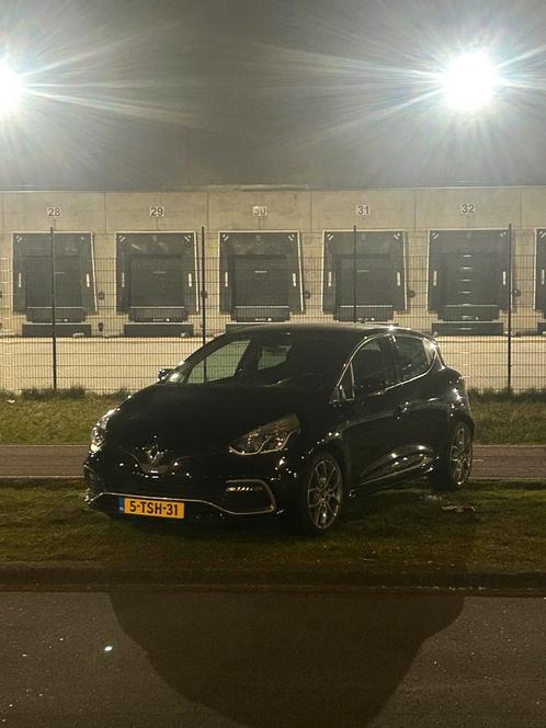 Renault Clio 1.6 RS Turbo 147KW 5-DRS AUT 2014 Zwart, Auto's, Renault, Particulier, Clio, Benzine, D, Hatchback, Automaat, Origineel Nederlands