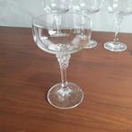 Vintage jaren 80 Schot Zwiesel kristallen champagneglazen 5, Ophalen of Verzenden