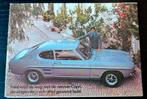 Ford Capri originele introductiefolder uit 1969, Ophalen of Verzenden, Zo goed als nieuw, Ford