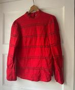 chique rode blouse pofmouwen & Other Stories maat S 36, Ophalen of Verzenden, Zo goed als nieuw, Maat 36 (S), Rood