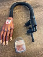 Nailtrainer oefenhand met nagels, Bruin, Ophalen of Verzenden, Zo goed als nieuw, Handen en Nagels