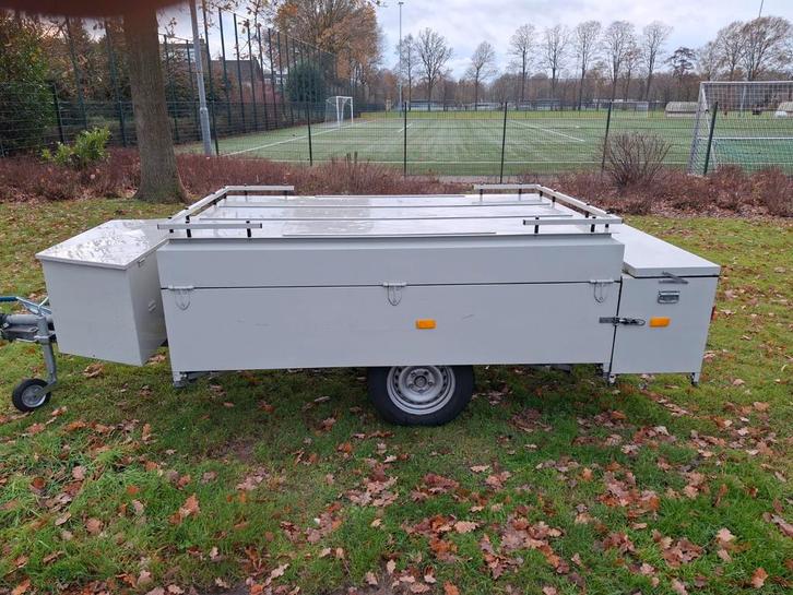 Zeer nette bagage/kampeer aanhanger., Auto diversen, Aanhangers en Bagagewagens, Zo goed als nieuw, Ophalen