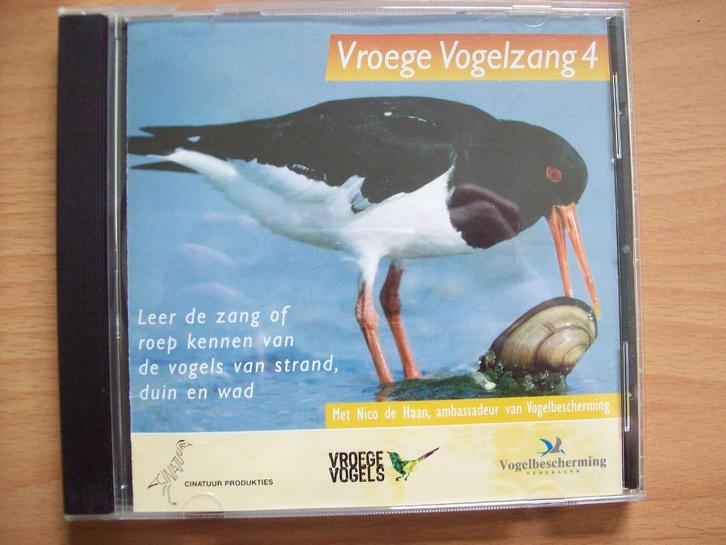 Vroege Vogelzang 4 (vogels van strand, duin en wad), Cd's en Dvd's, Cd's | Overige Cd's, Zo goed als nieuw, Ophalen of Verzenden