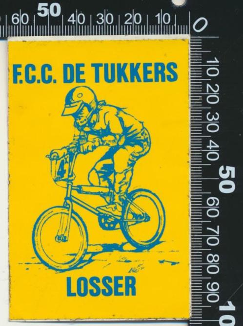 Sticker: FCC De Tukkers - Losser, Verzamelen, Stickers, Zo goed als nieuw, Sport, Verzenden
