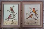 Retro vintage schilderijen vogels!, Verzamelen, Retro, Ophalen of Verzenden, Huis en Inrichting