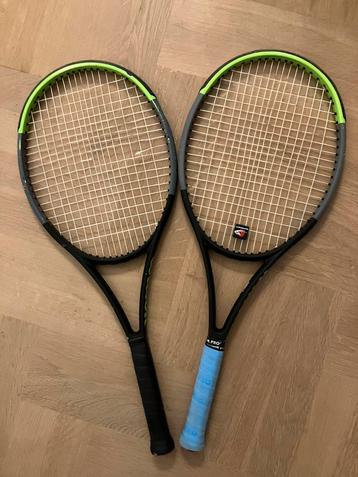 2x Wilson Blade 100UL v7 265 gram gripmaat 1 beschikbaar voor biedingen