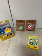 Haba Kaartje trek, twee houten cupcakes en cupcake play-doh, Ophalen of Verzenden, Nieuw