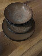 Serviesset Jay Hill- 11 delig bruin (excl. grote borden), Ophalen, Keramiek, Zo goed als nieuw, Effen